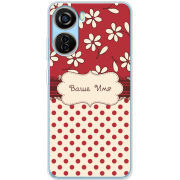 Чехол BoxFace ZTE Blade V40 Design Именной Polka Dots