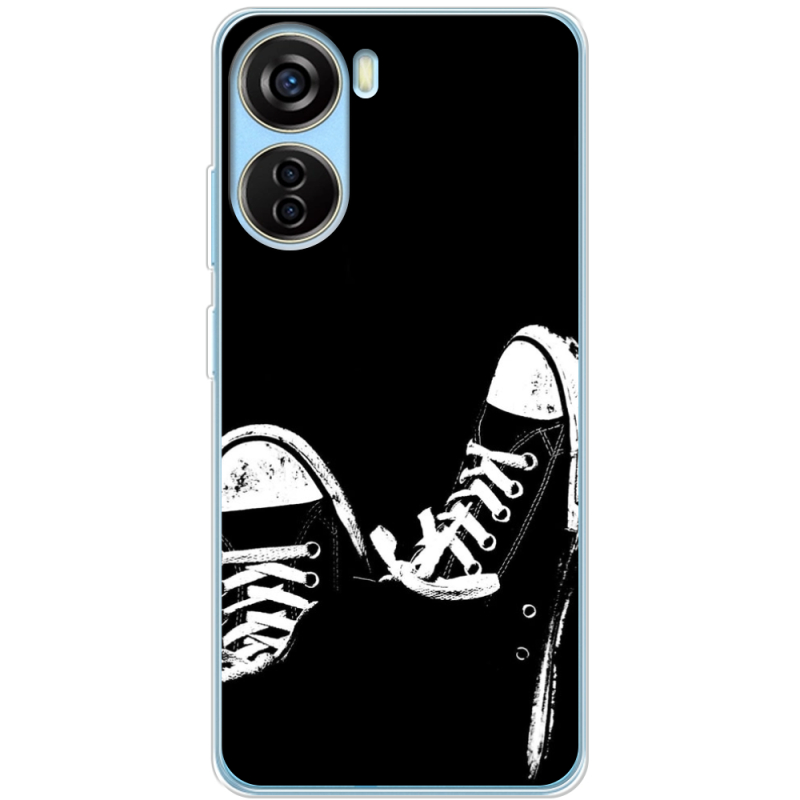 Чехол BoxFace ZTE Blade V40 Design Black Sneakers