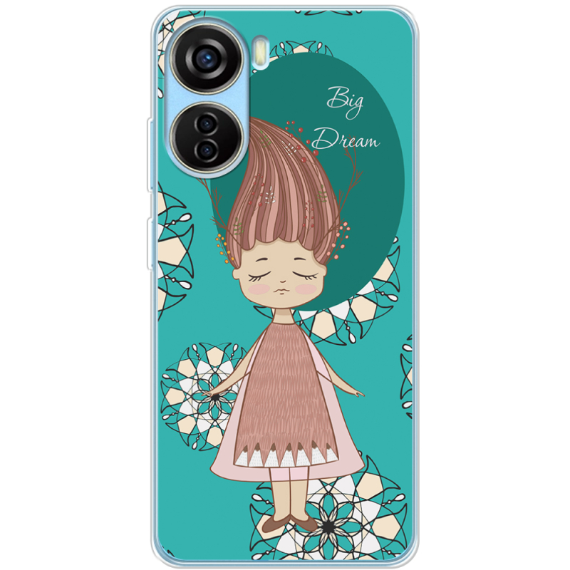 Чехол BoxFace ZTE Blade V40 Design Dream Girl