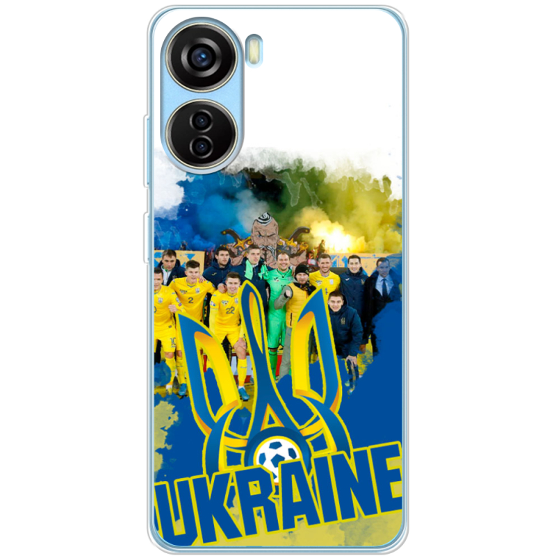 Чехол BoxFace ZTE Blade V40 Design Ukraine national team