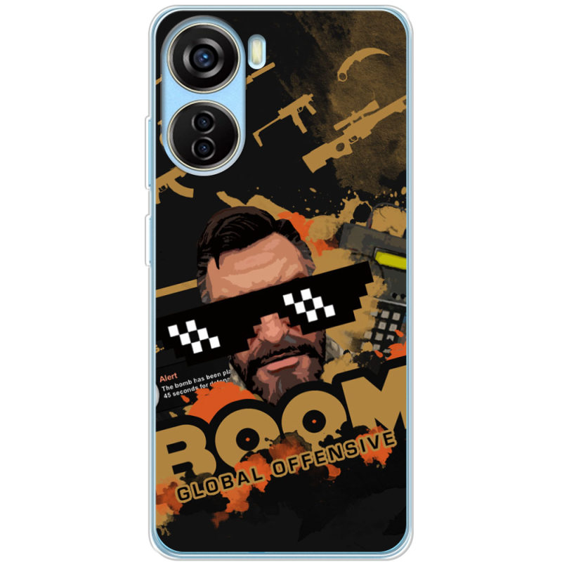Чехол BoxFace ZTE Blade V40 Design CS:Go C4
