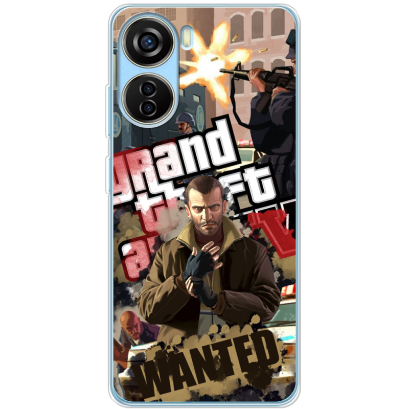 Чехол BoxFace ZTE Blade V40 Design GTA 4