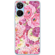 Чехол BoxFace ZTE Blade V40 Design Pink Peonies