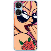 Чехол BoxFace ZTE Blade V40 Design Pink Girl