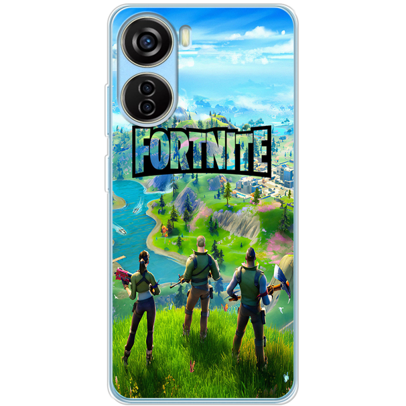 Чехол BoxFace ZTE Blade V40 Design Fortnite