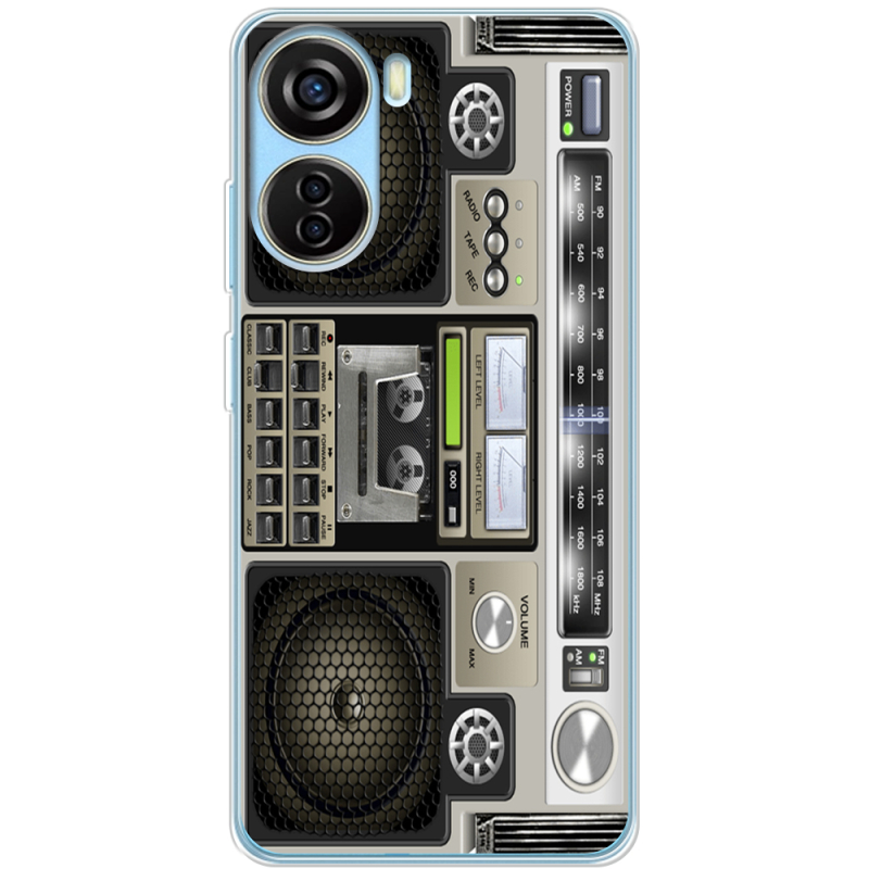 Чехол BoxFace ZTE Blade V40 Design Old Boombox