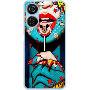 Чехол BoxFace ZTE Blade V40 Design Girl Pop Art