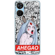 Чехол BoxFace ZTE Blade V40 Design Ahegao