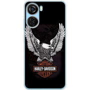 Чехол BoxFace ZTE Blade V40 Design Harley Davidson and eagle