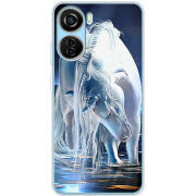 Чехол BoxFace ZTE Blade V40 Design White Horse