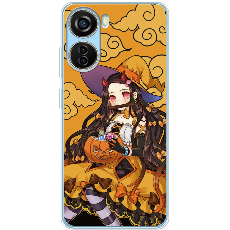 Чехол BoxFace ZTE Blade V40 Design Kamado Nezuko Halloween