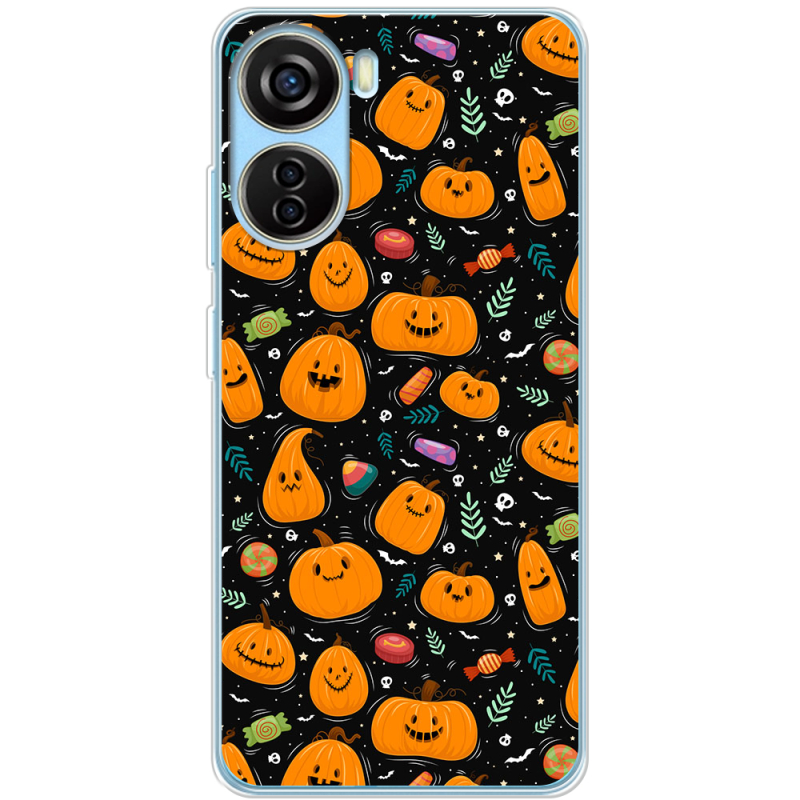 Чехол BoxFace ZTE Blade V40 Design Cute Halloween