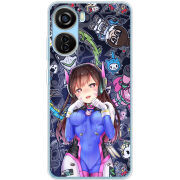 Чехол BoxFace ZTE Blade V40 Design Overwatch D.VA