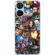 Чехол BoxFace ZTE Blade V40 Design Avengers Infinity War