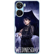 Чехол BoxFace ZTE Blade V40 Design Wednesday Addams