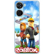 Чехол BoxFace ZTE Blade V40 Design Roblox Білдерман