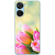 Чехол BoxFace ZTE Blade V40 Design Bouquet of Tulips