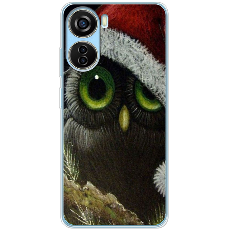 Чехол BoxFace ZTE Blade V40 Design Christmas Owl