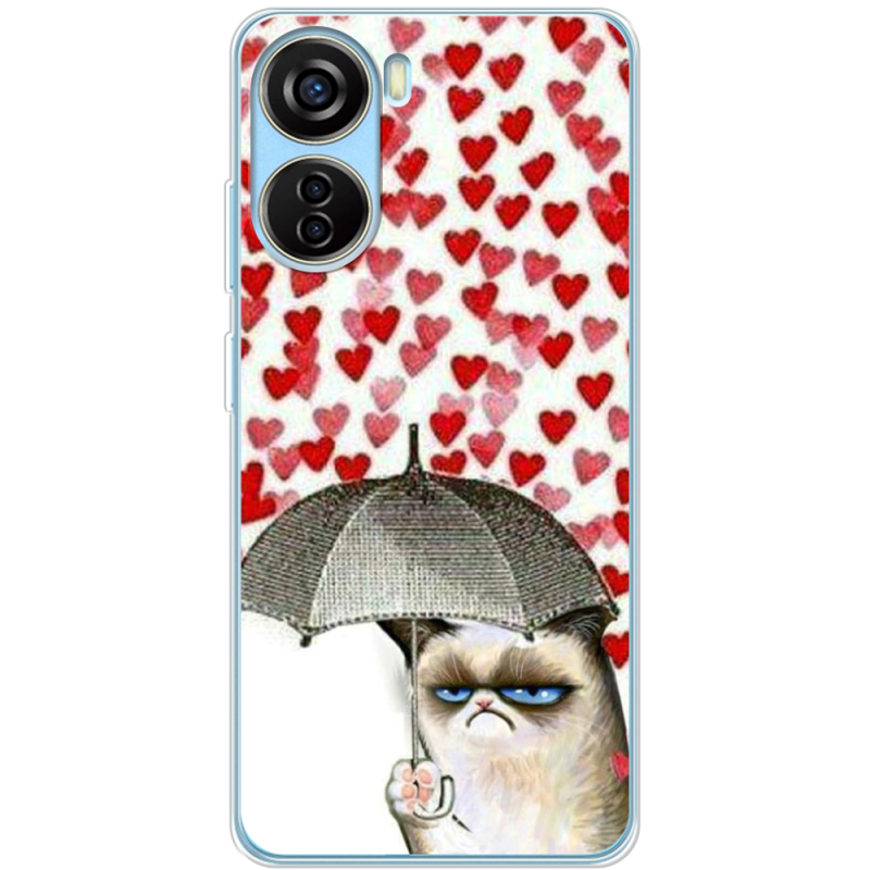 Чехол BoxFace ZTE Blade V40 Design Raining Hearts