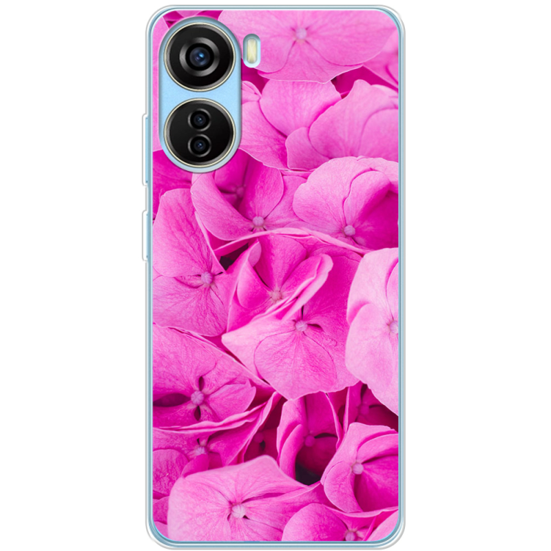 Чехол BoxFace ZTE Blade V40 Design Pink Flowers