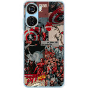 Чехол BoxFace ZTE Blade V40 Design Marvel Avengers