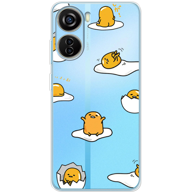 Прозрачный чехол BoxFace ZTE Blade V40 Design Gudetama