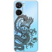 Прозрачный чехол BoxFace ZTE Blade V40 Design Chinese Dragon