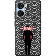 Черный чехол BoxFace ZTE Blade V40 Design Man Pattern