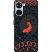 Черный чехол BoxFace ZTE Blade V40 Design Ornament