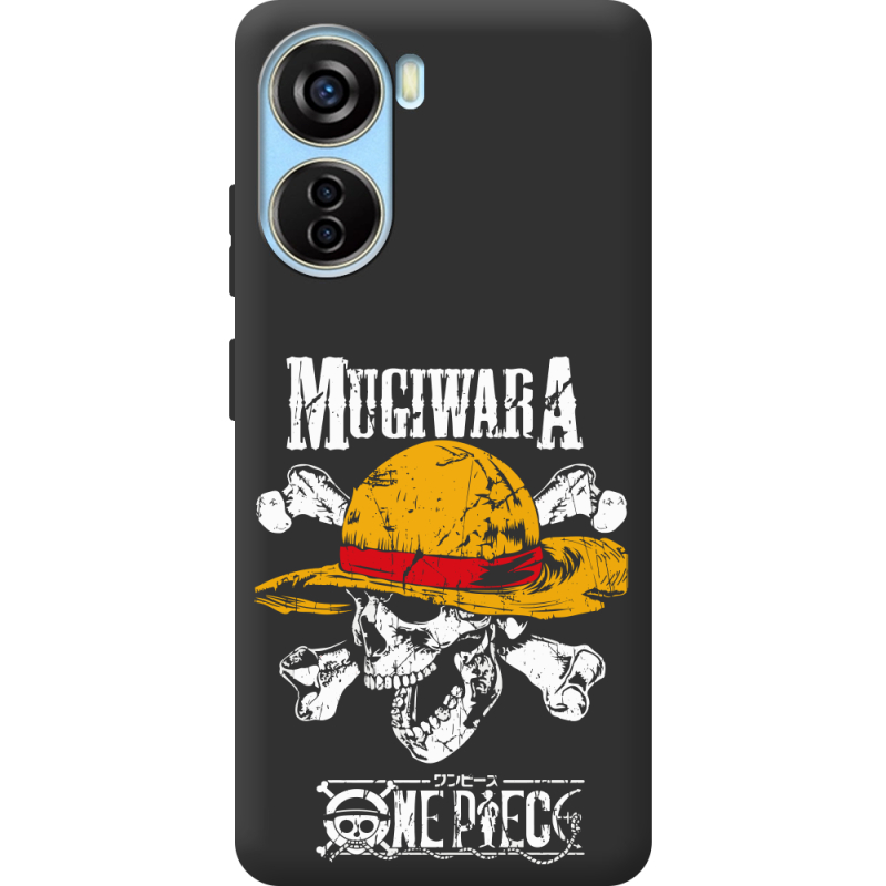 Черный чехол BoxFace ZTE Blade V40 Design One Piece Большой куш