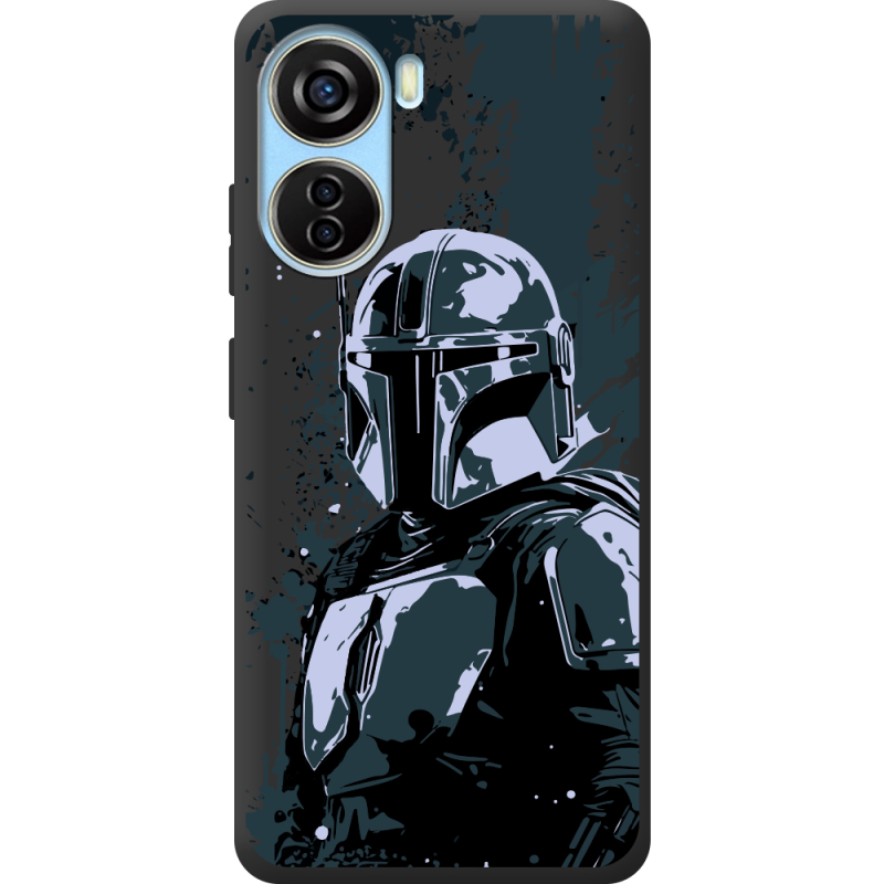 Черный чехол BoxFace ZTE Blade V40 Design 