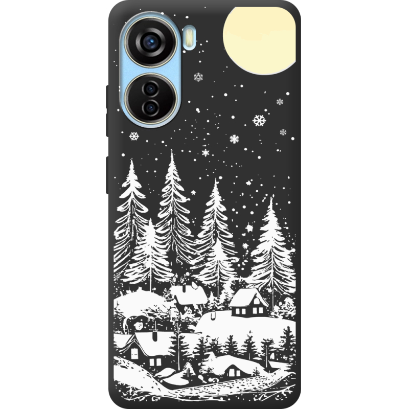 Черный чехол BoxFace ZTE Blade V40 Design 