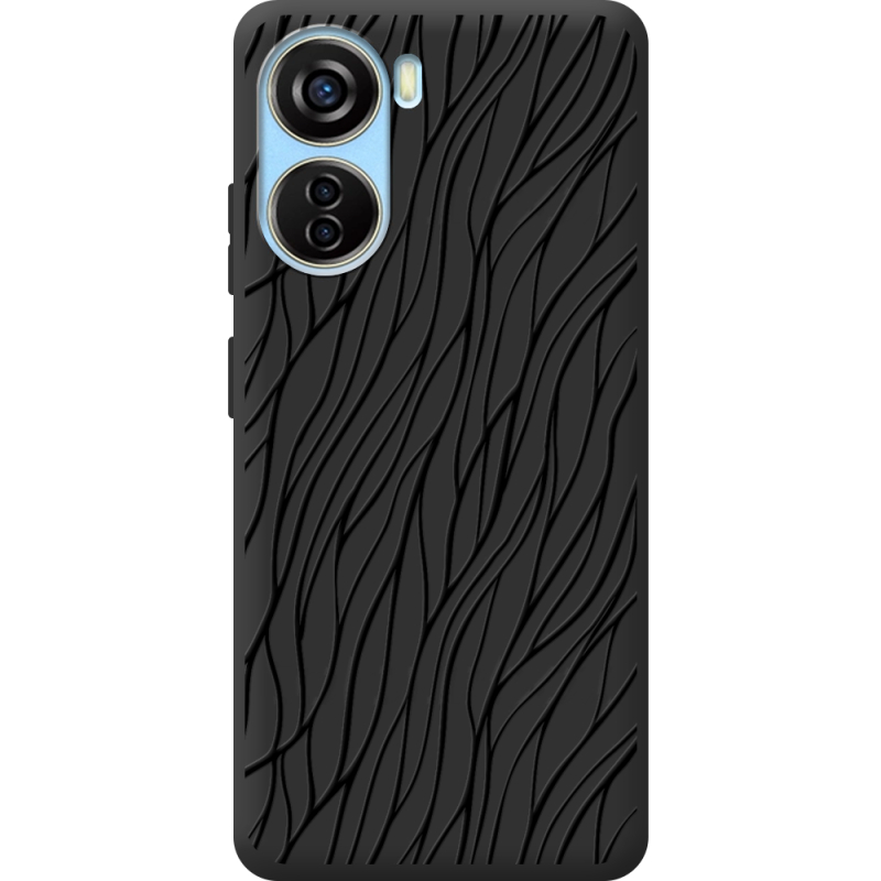 Черный чехол BoxFace ZTE Blade V40 Design 