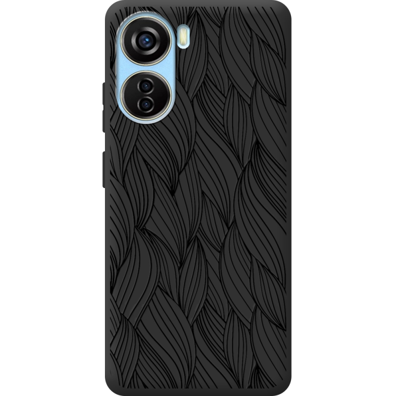 Черный чехол BoxFace ZTE Blade V40 Design 