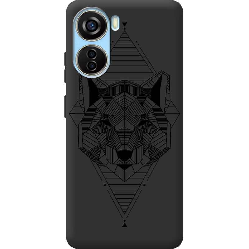Черный чехол BoxFace ZTE Blade V40 Design 
