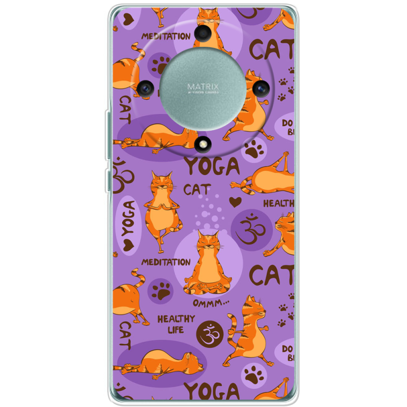 Чехол BoxFace Honor Magic 5 Lite 5G Yoga Cat