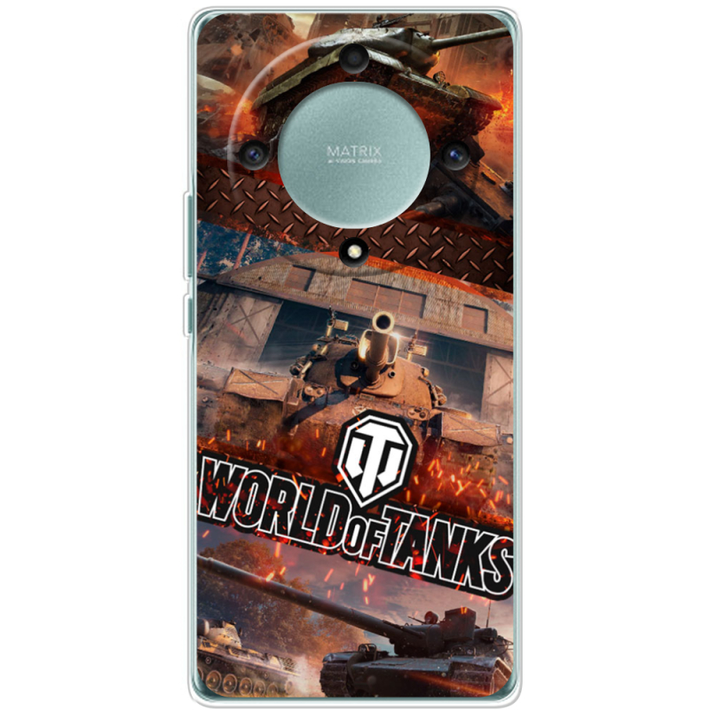 Чехол BoxFace Honor Magic 5 Lite 5G World Of Tanks