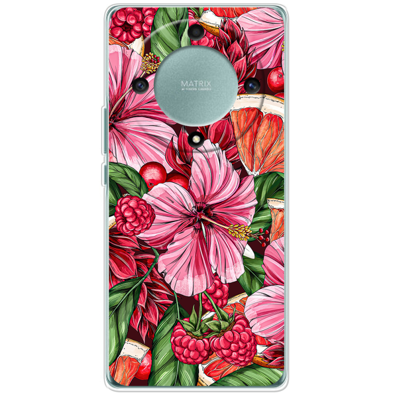 Чехол BoxFace Honor Magic 5 Lite 5G Tropical Flowers