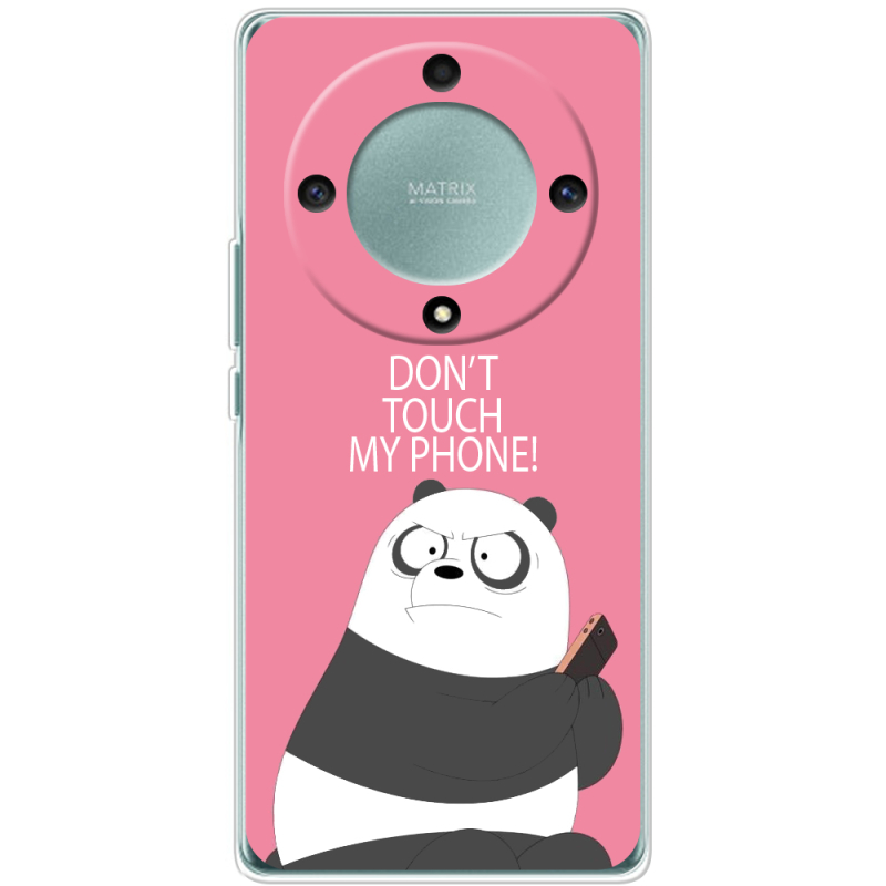 Чехол BoxFace Honor Magic 5 Lite 5G Dont Touch My Phone Panda