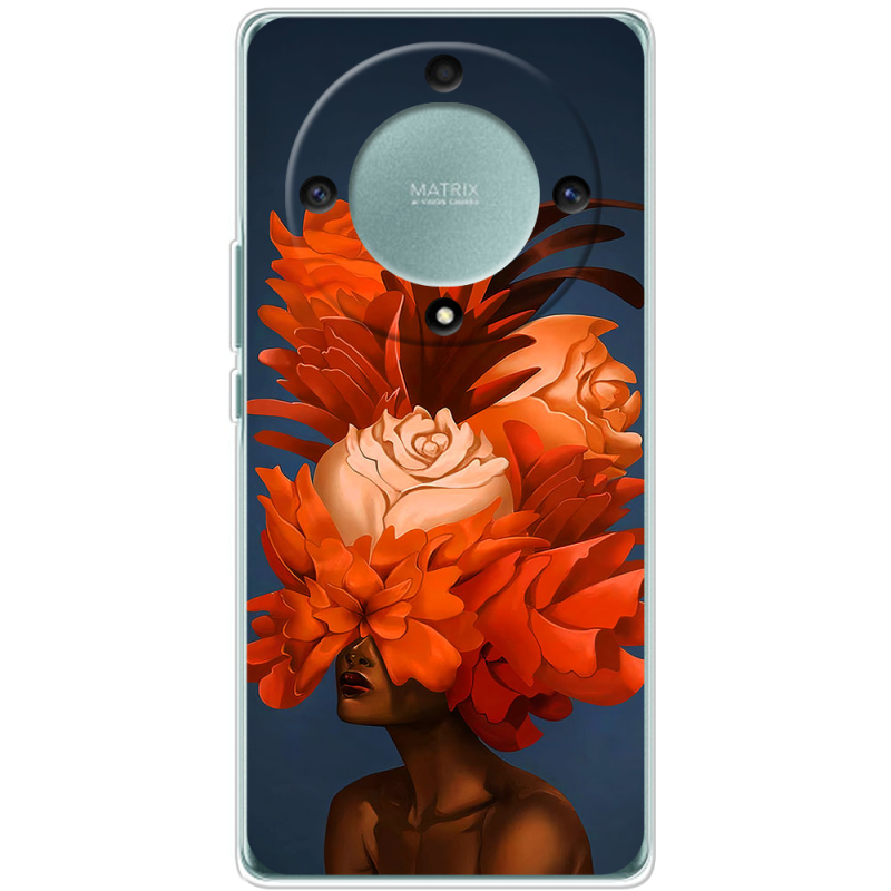 Чехол BoxFace Honor Magic 5 Lite 5G Exquisite Orange Flowers