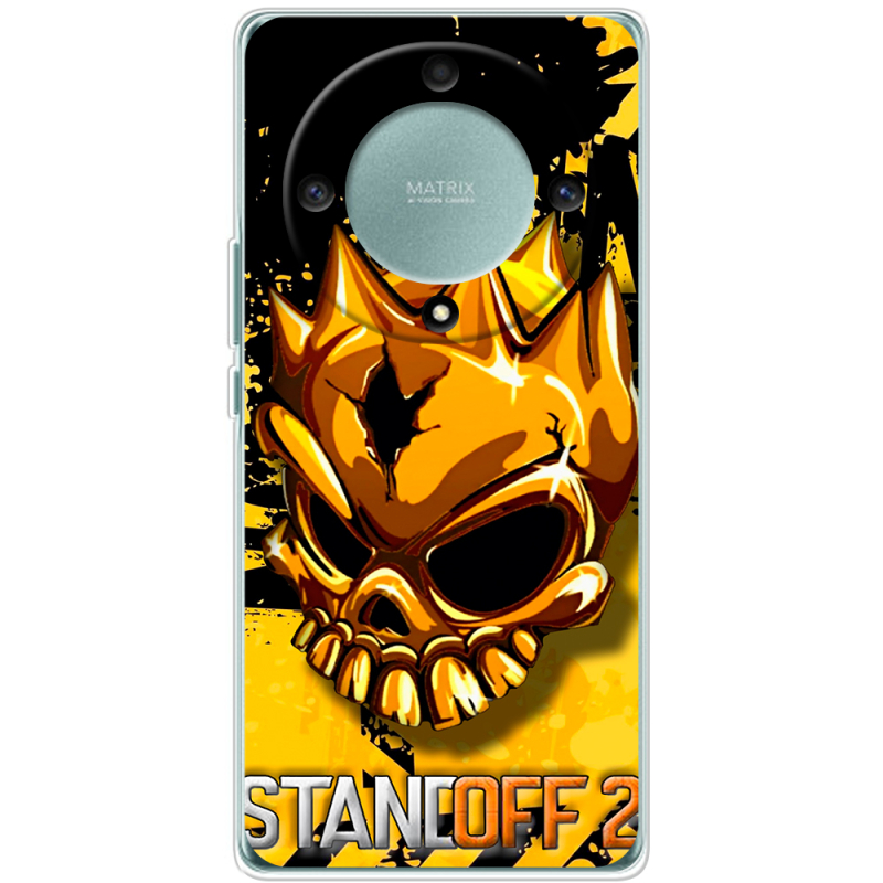 Чехол BoxFace Honor Magic 5 Lite 5G StandOff 2 gold