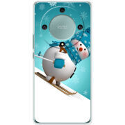 Чехол BoxFace Honor Magic 5 Lite 5G Skier Snowman