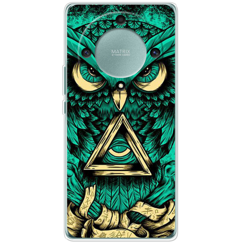 Чехол BoxFace Honor Magic 5 Lite 5G Masonic Owl