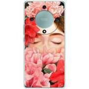 Чехол BoxFace Honor Magic 5 Lite 5G Girl in Flowers