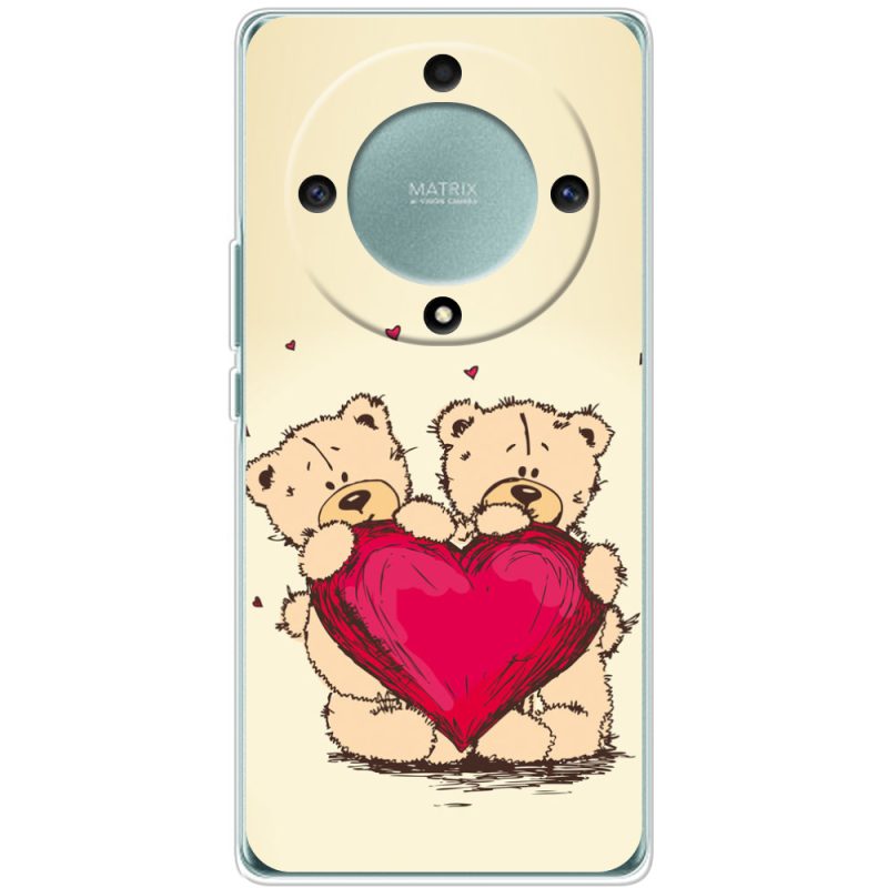 Чехол BoxFace Honor Magic 5 Lite 5G Teddy Bear Love