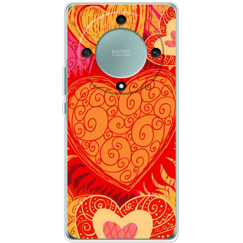 Чехол BoxFace Honor Magic 5 Lite 5G Warm Hearts