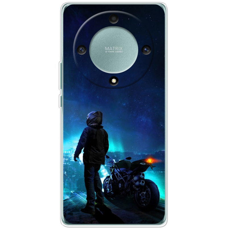 Чехол BoxFace Honor Magic 5 Lite 5G Motorcyclist