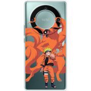 Прозрачный чехол BoxFace Honor Magic 5 Lite 5G Naruto and Kurama