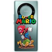 Прозрачный чехол BoxFace Honor Magic 5 Lite 5G Super Mario
