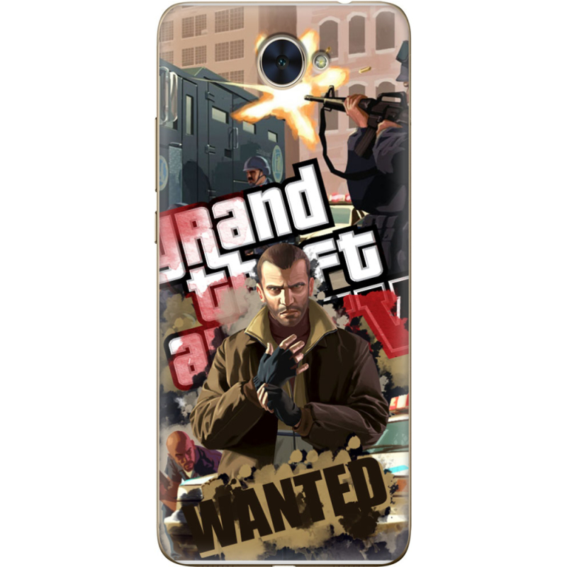 Чехол Uprint Huawei Y7 2017 GTA 4